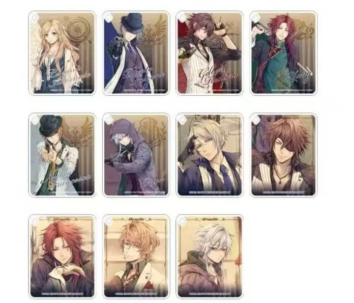 【拆盒】虔诚之花的晚钟 亚克力麻将 收藏卡【盲盒】III