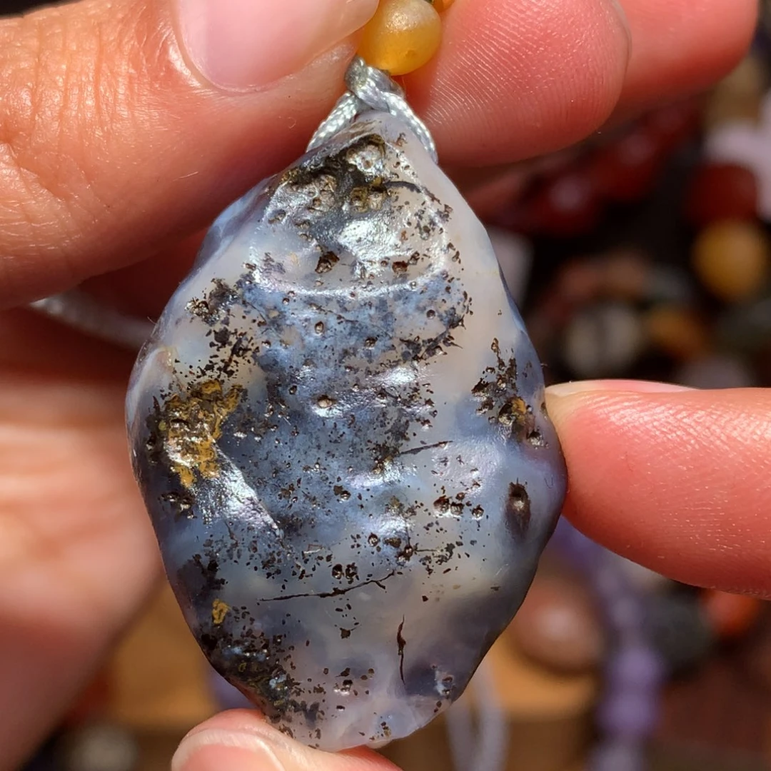 未镶嵌玛瑙/玉髓珠宝半成品