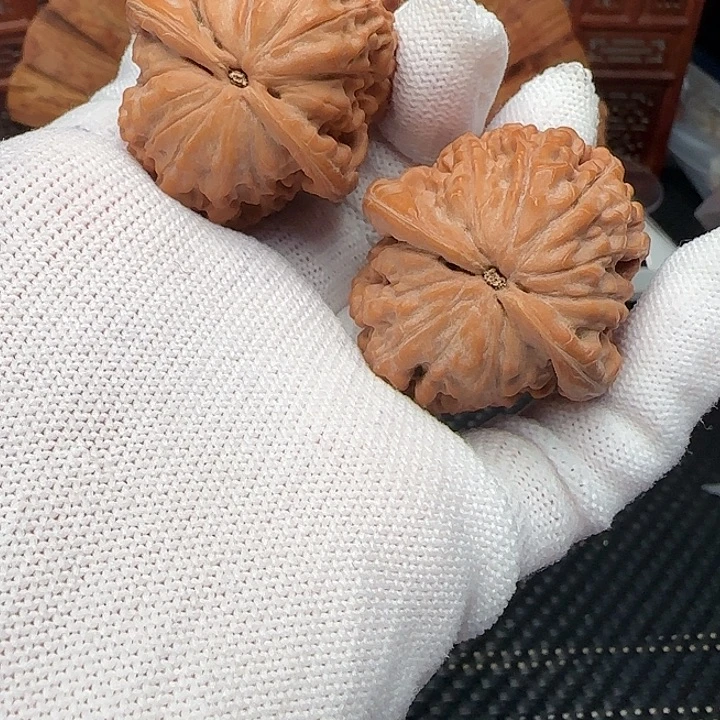 文玩核桃吊坠全品莲花39