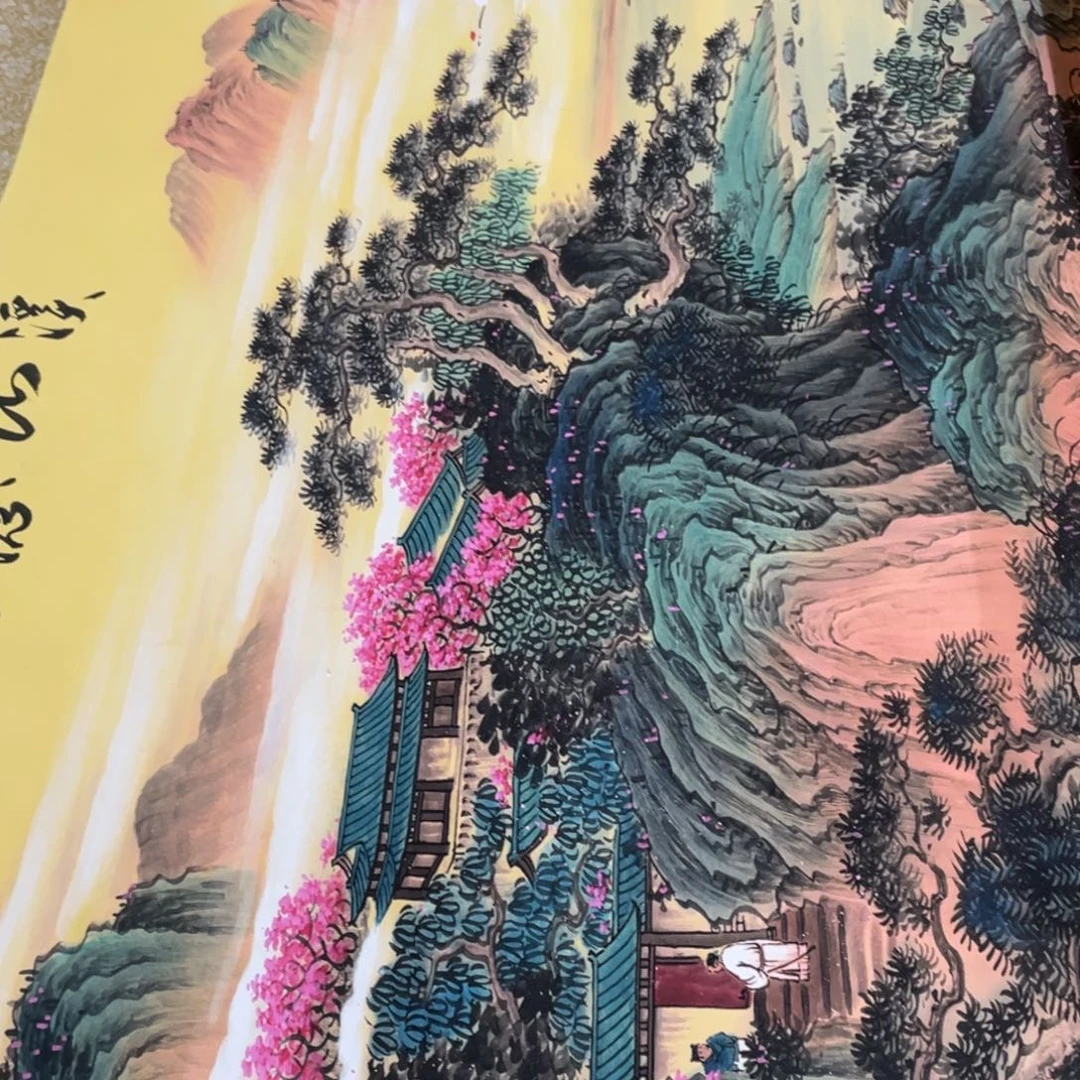 国画老师亲笔手绘作品N