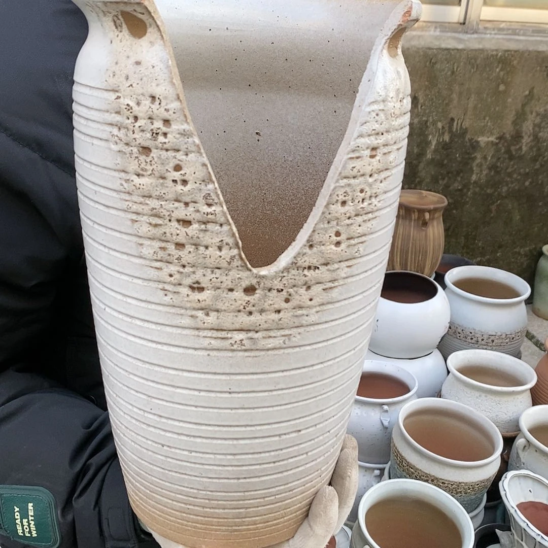 紫砂花盆正品口19高31