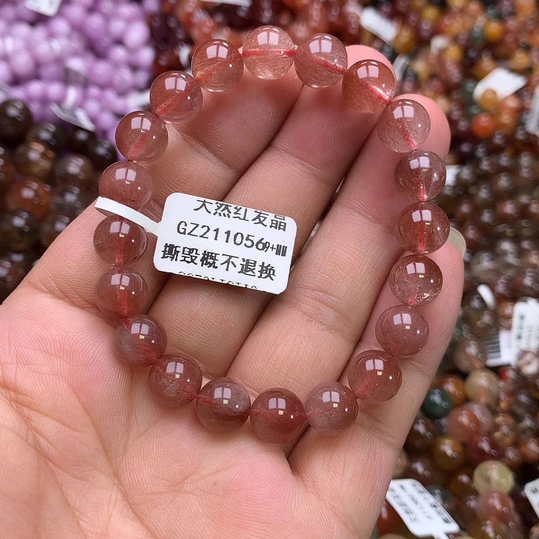 水晶手链未镶嵌，，