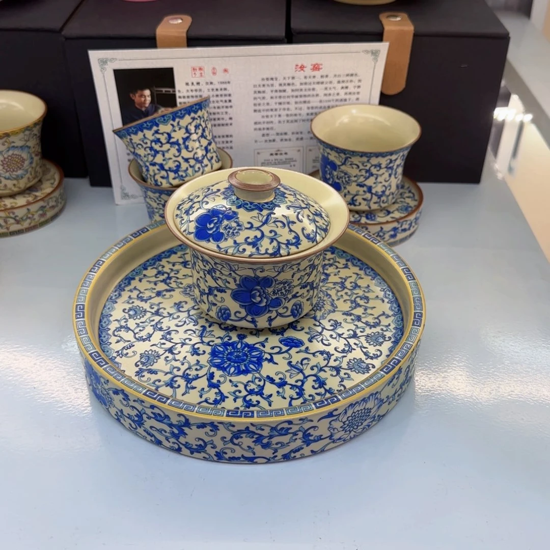 这些盖碗真好看！！！