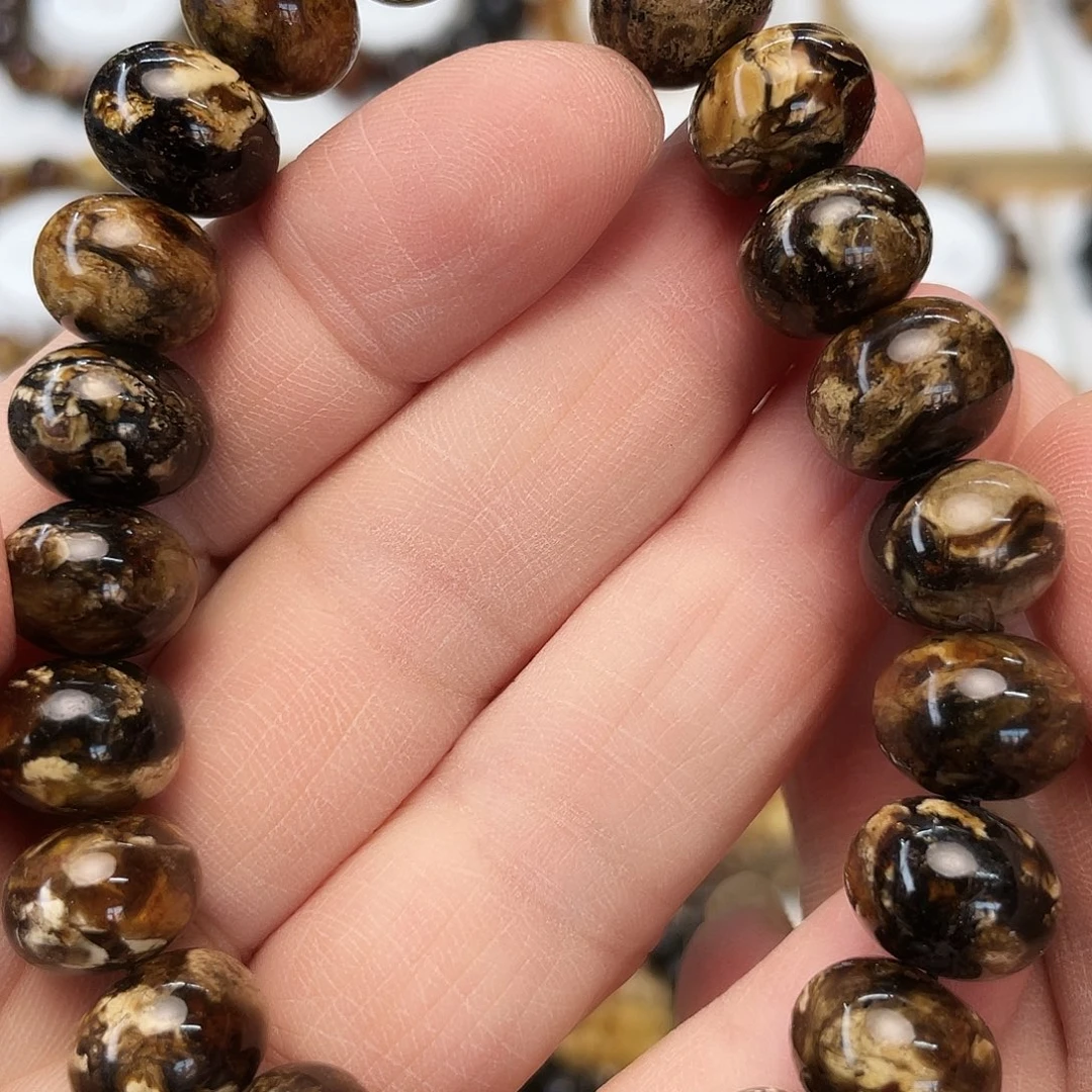 琥珀未镶嵌裸石十二91141