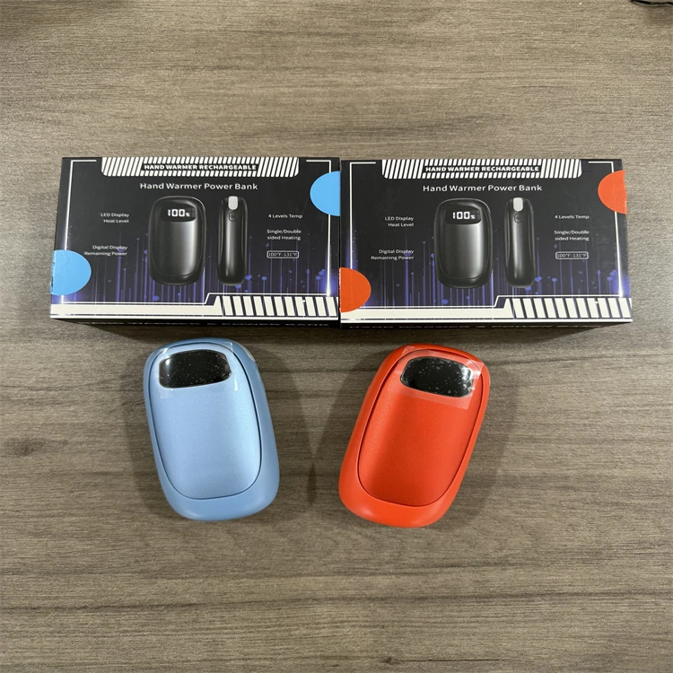 USB充电手握式暖手宝 充电宝二合一 暖手神器随身便携热手宝