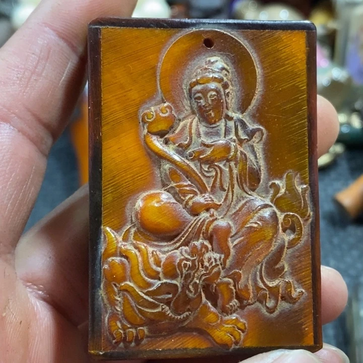 滴血莲花菩提吊坠