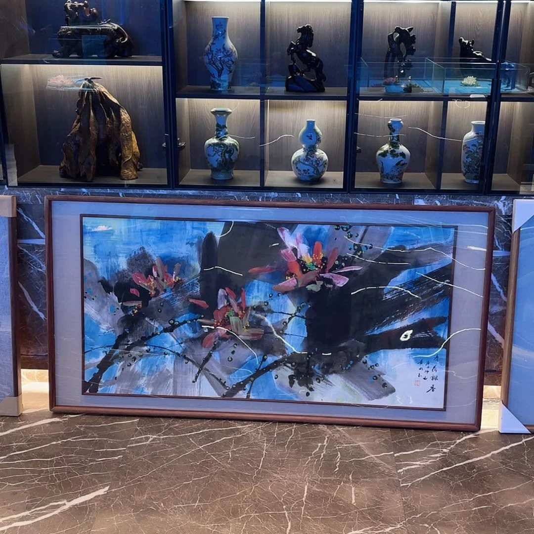 J***S横款精品书画作品欣赏