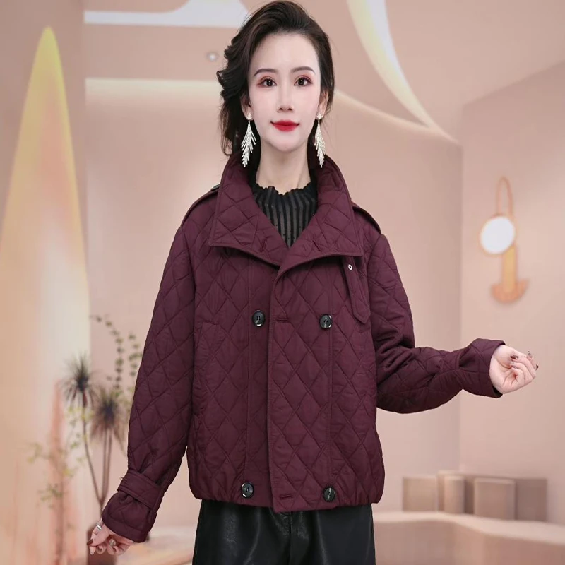 【棉衣】蔓2024冬季新款气质时尚百搭显瘦减龄洋气保暖棉衣外套棉服