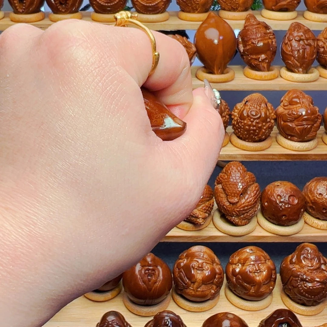 橄榄核手串/手链成**宇四面