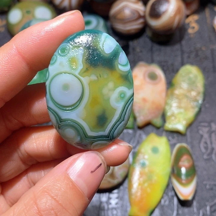 玛瑙/玉髓颈饰未镶嵌喜*