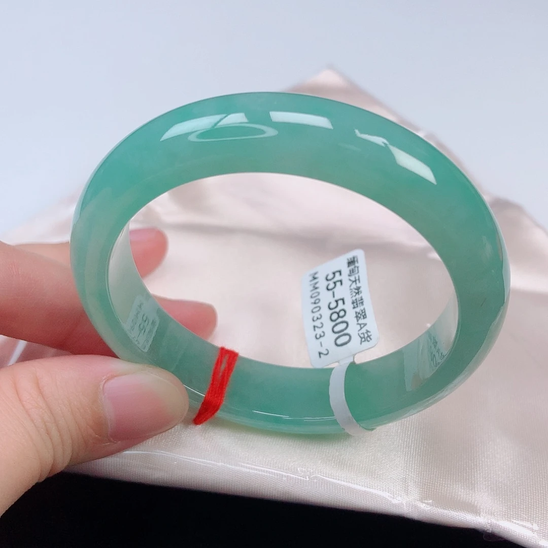 未镶嵌手镯翡翠爱**毯55正圈