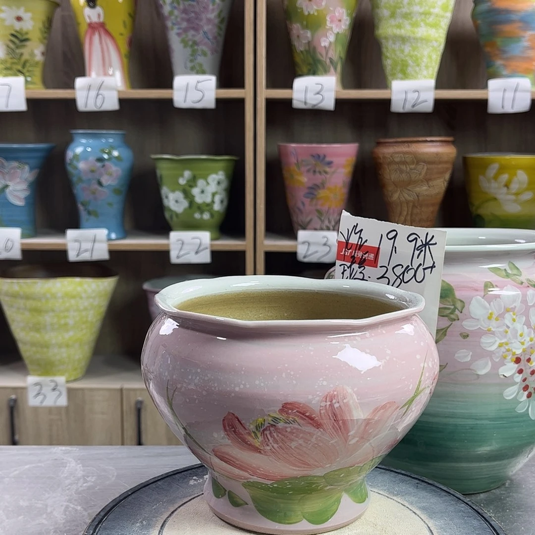 景德镇陶瓷花盆花盆