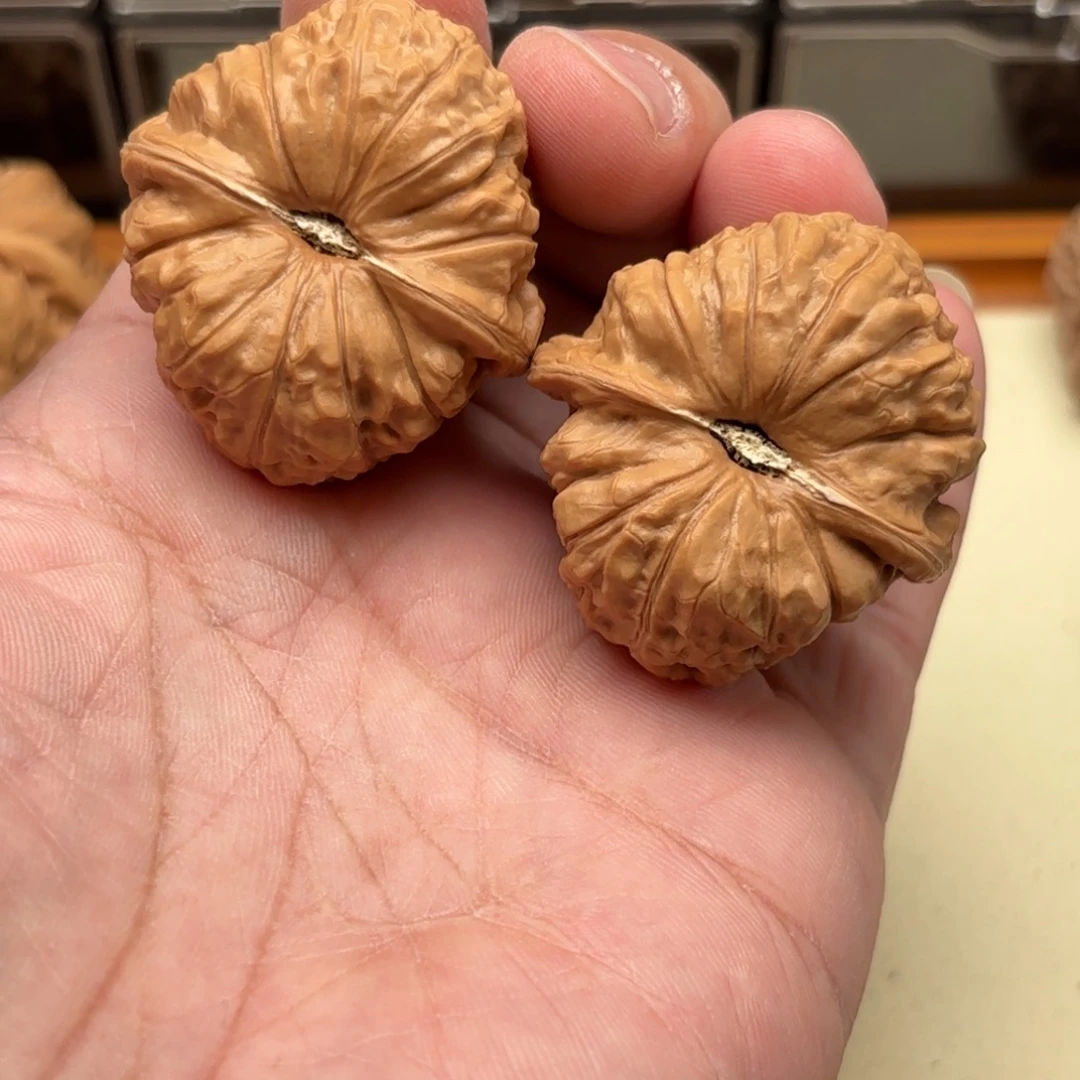 文玩核桃把件南瓜墩