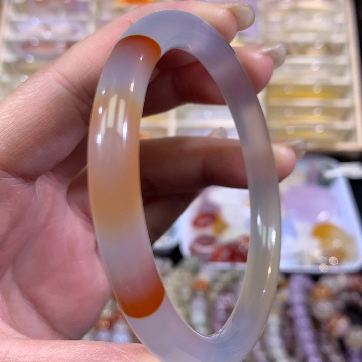 玛瑙/玉髓未镶嵌手镯