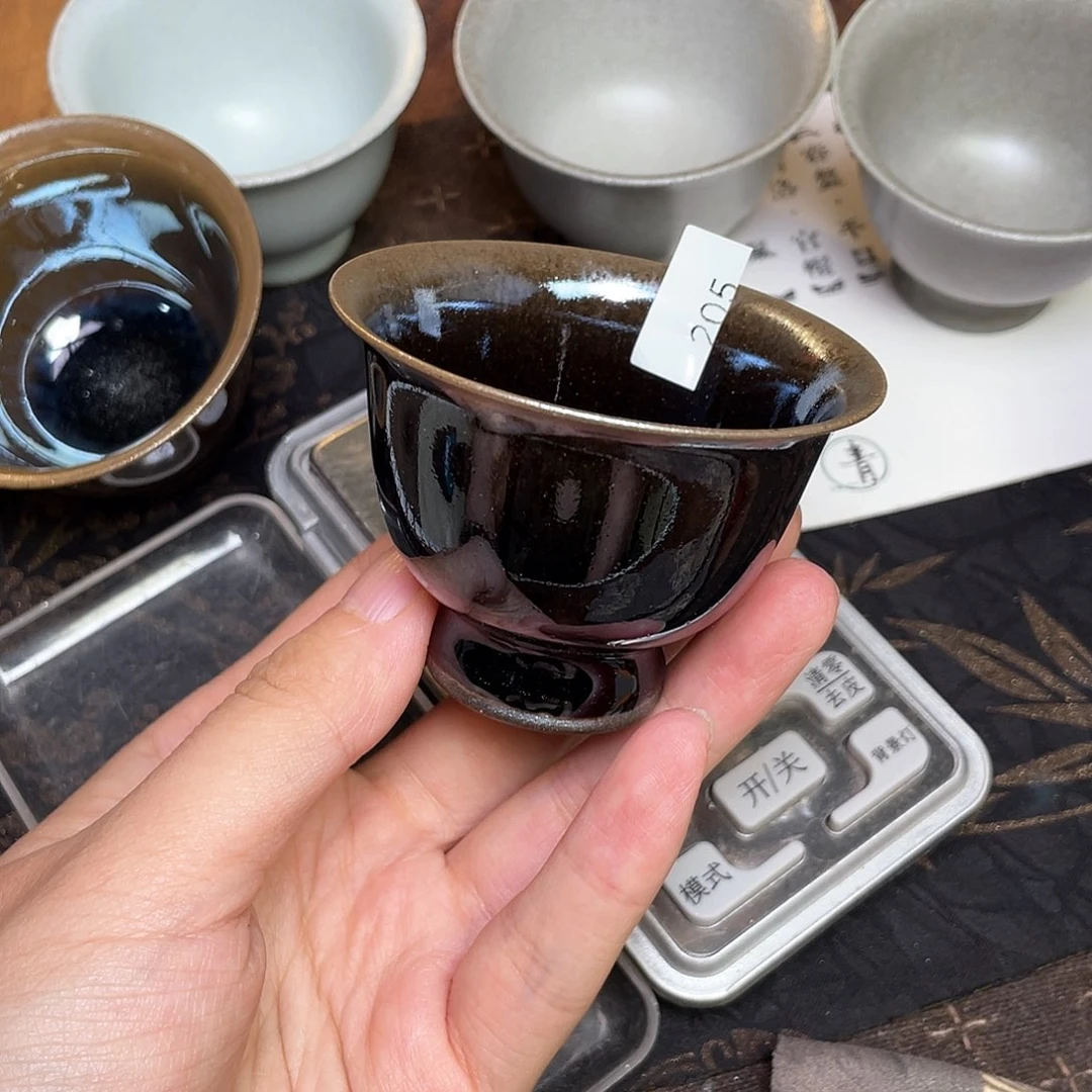 茶盏205 福临号建盏柴烧薄胎