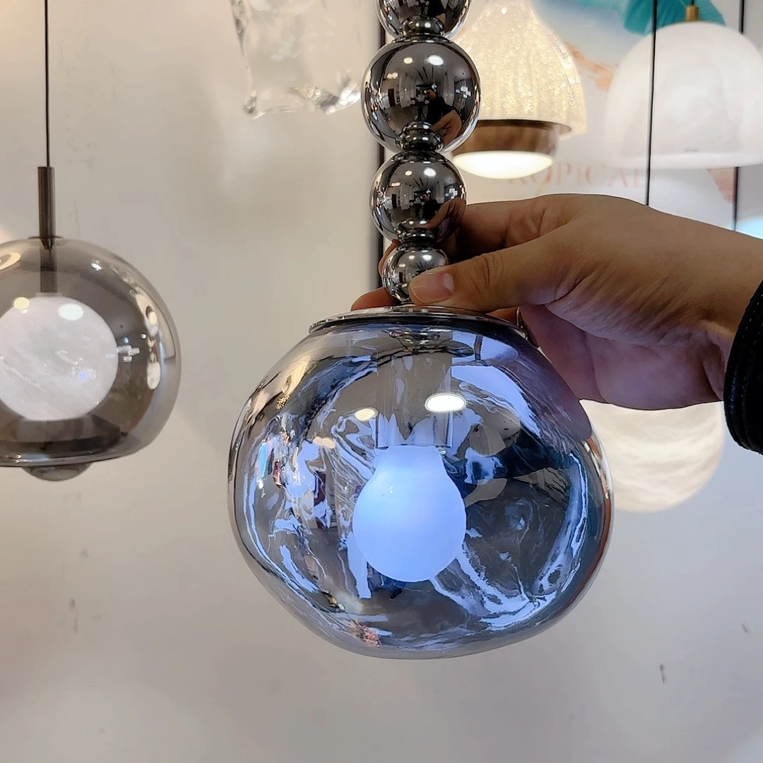 鱼线款熔岩灯升降三色