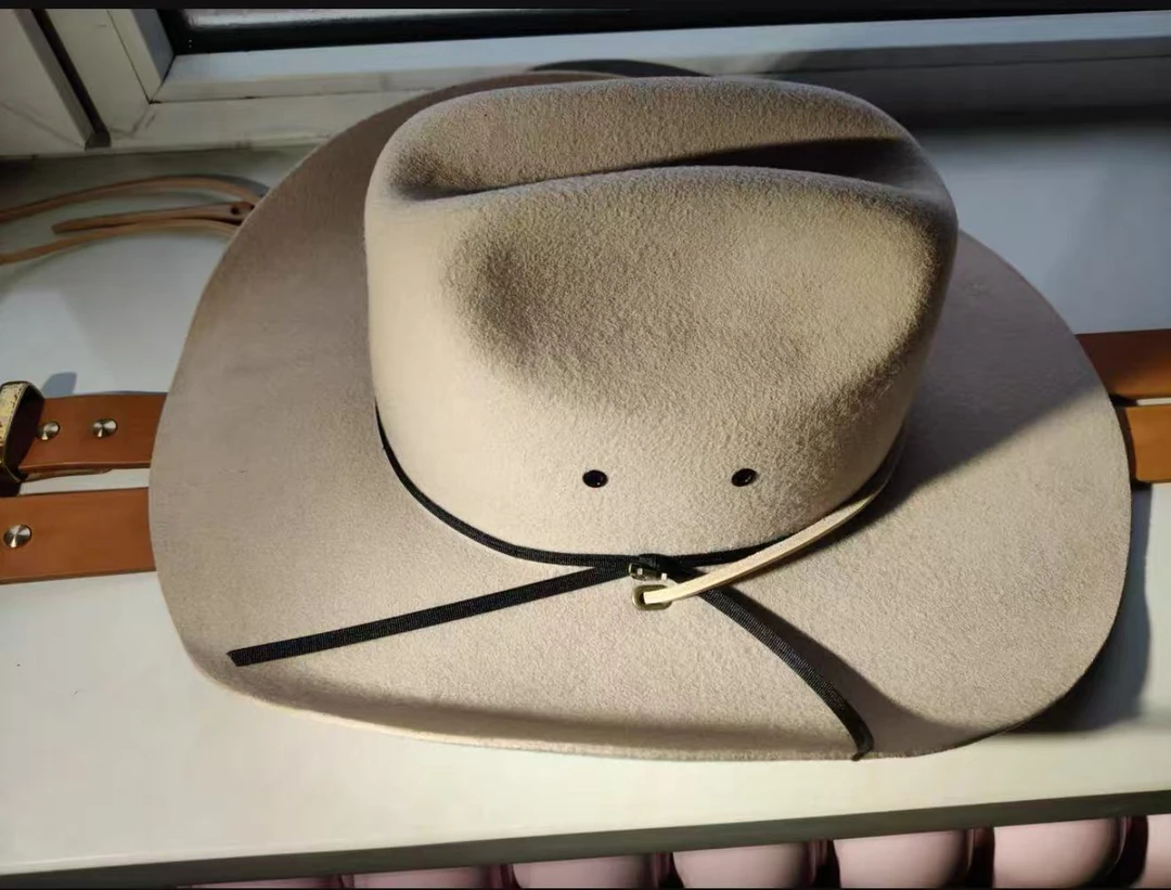 新疆西藏包邮藏式爵士帽民族风麂皮牛仔帽户外防晒遮阳帽骑士帽