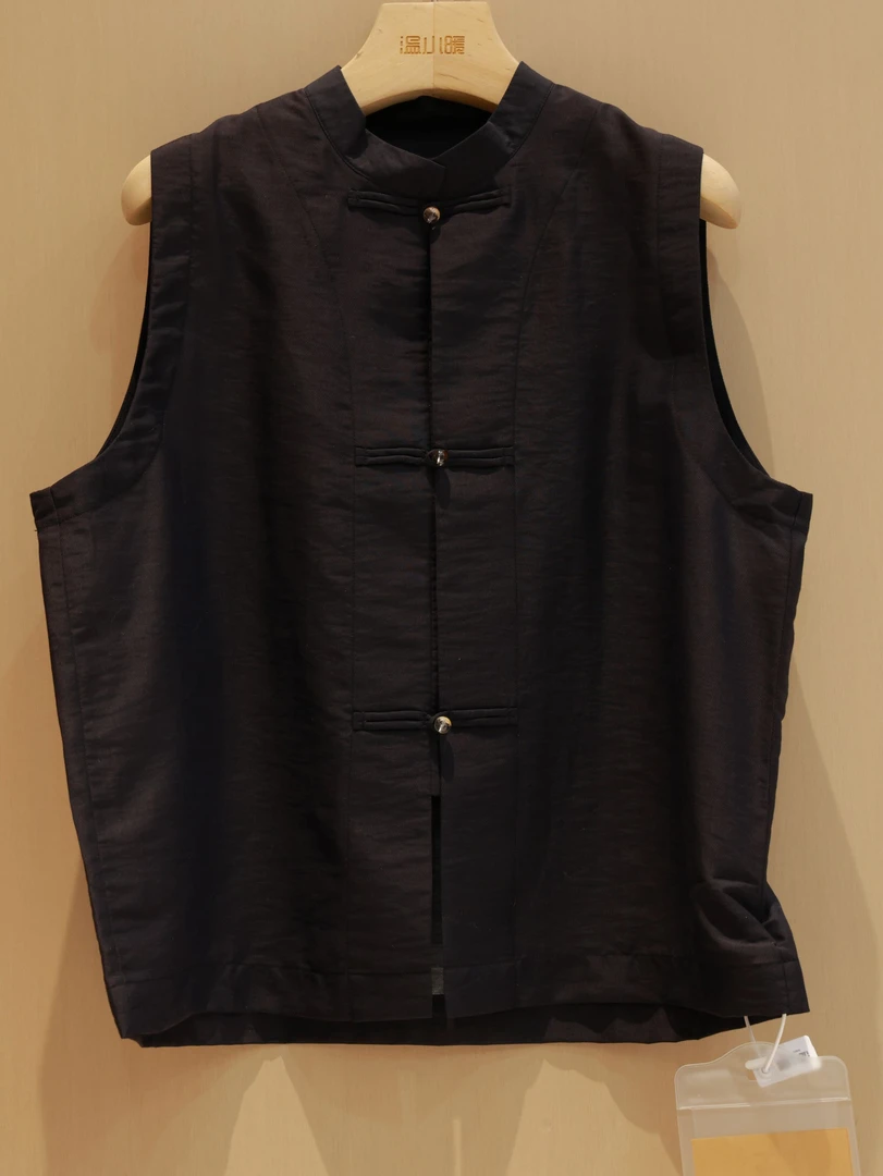 【抖音专属】立领马甲（24704733墨黪）