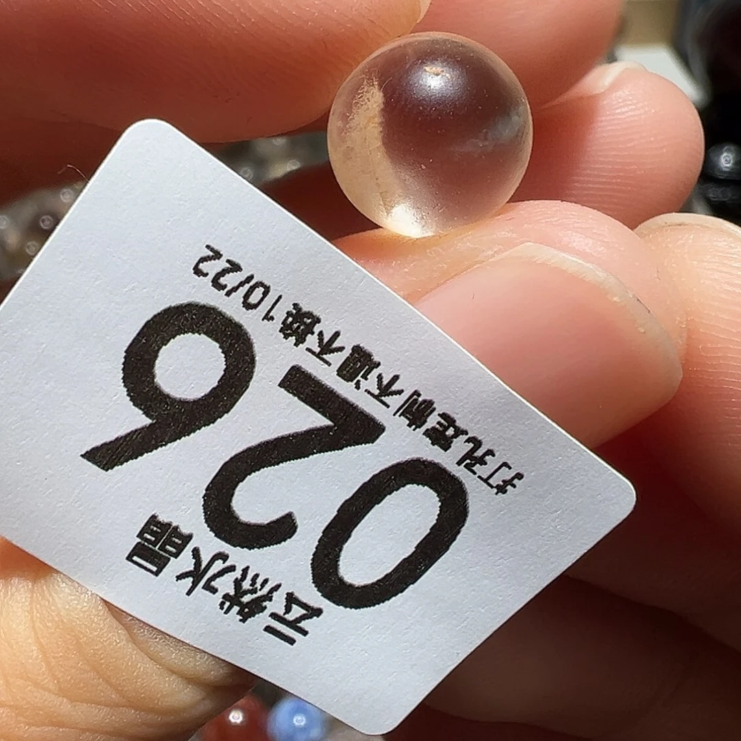 水晶未镶嵌珠宝半成品