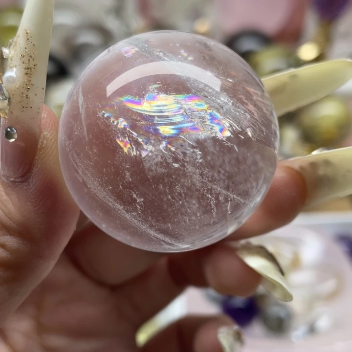 水晶未镶嵌珠宝半成品