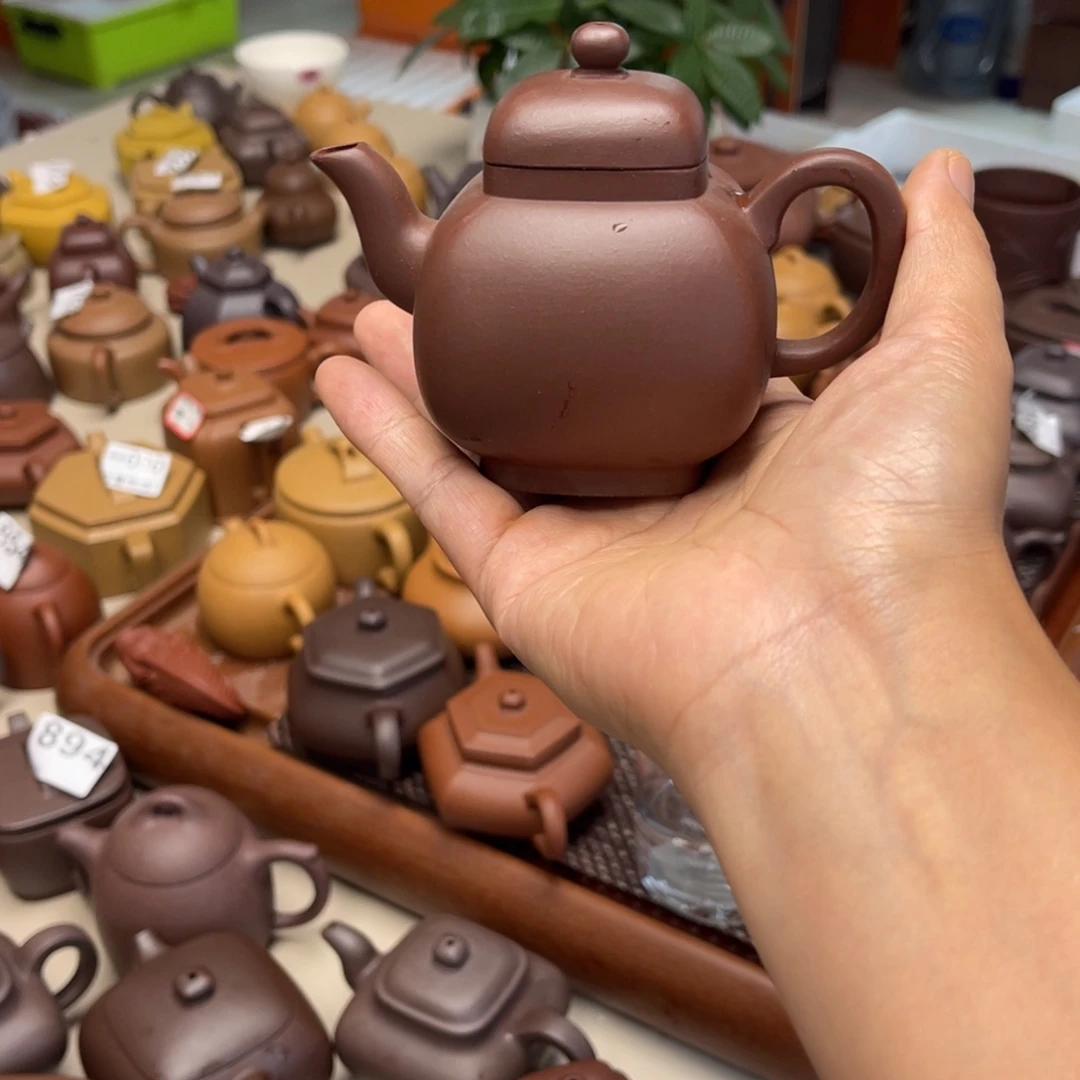 茶壶紫砂四方鸣远