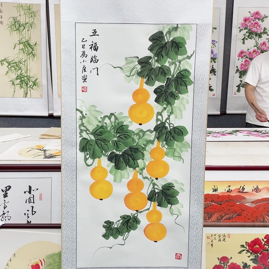 国画手绘作品手绘作品