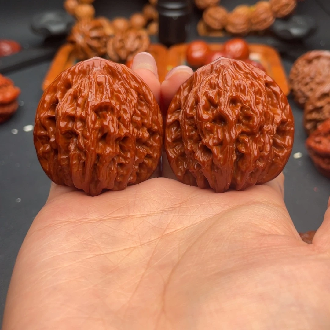 把件文玩核桃麦虎