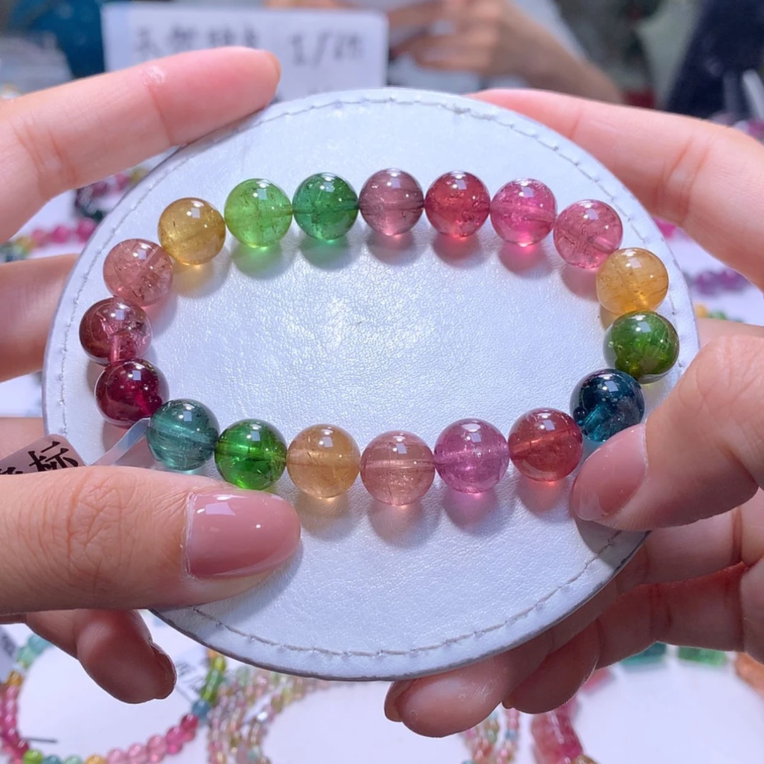 【闪购商品】未镶嵌手串碧玺10m