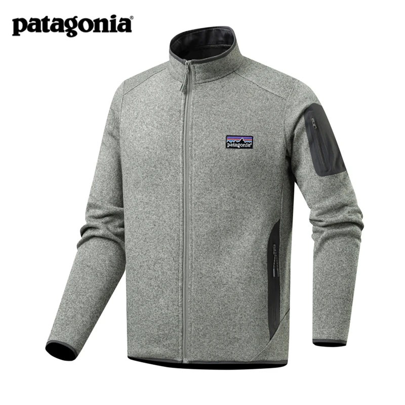 Patagonia/巴塔哥尼亚 秋冬抓绒立领外套立领男女同款防风保暖衣
