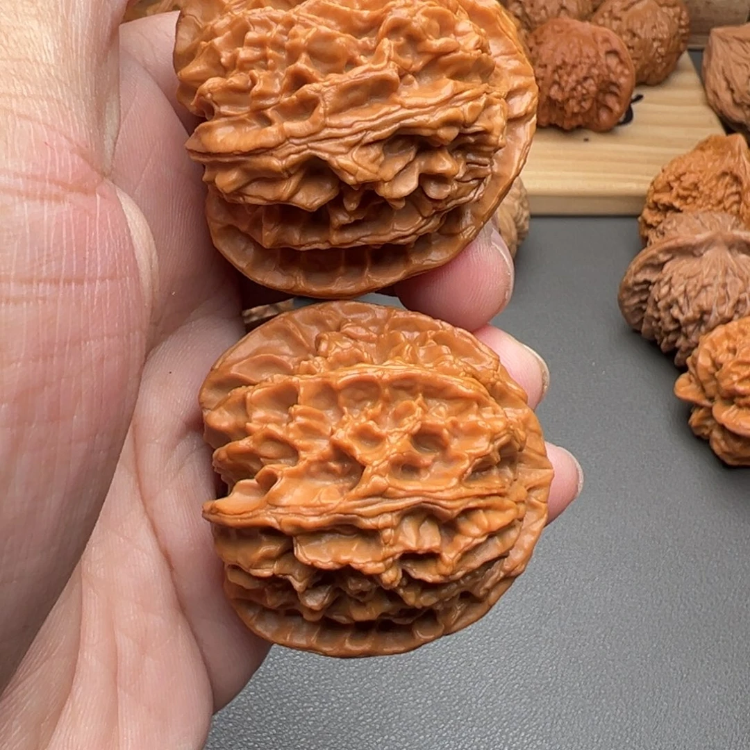 文玩核桃把件苹果