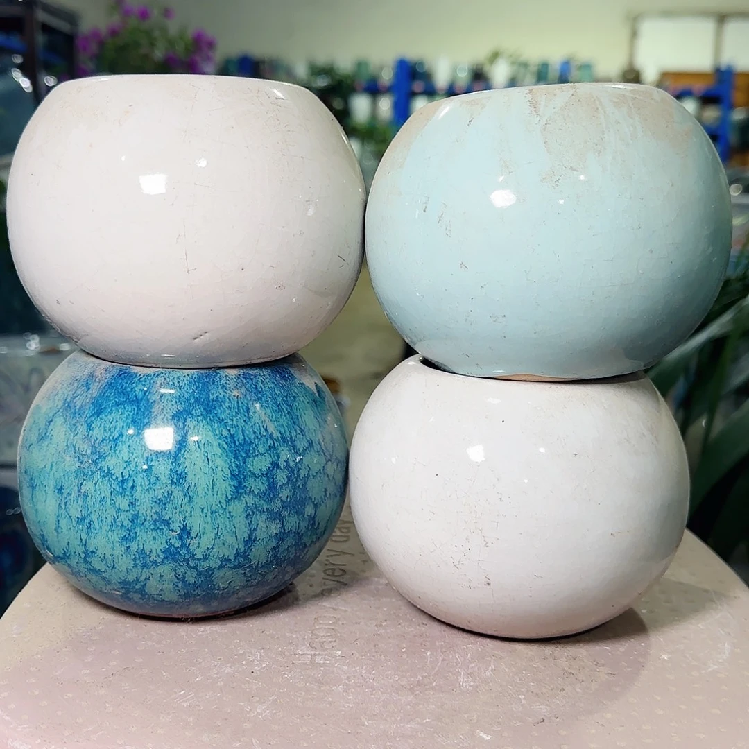 花盆紫砂高10口7。