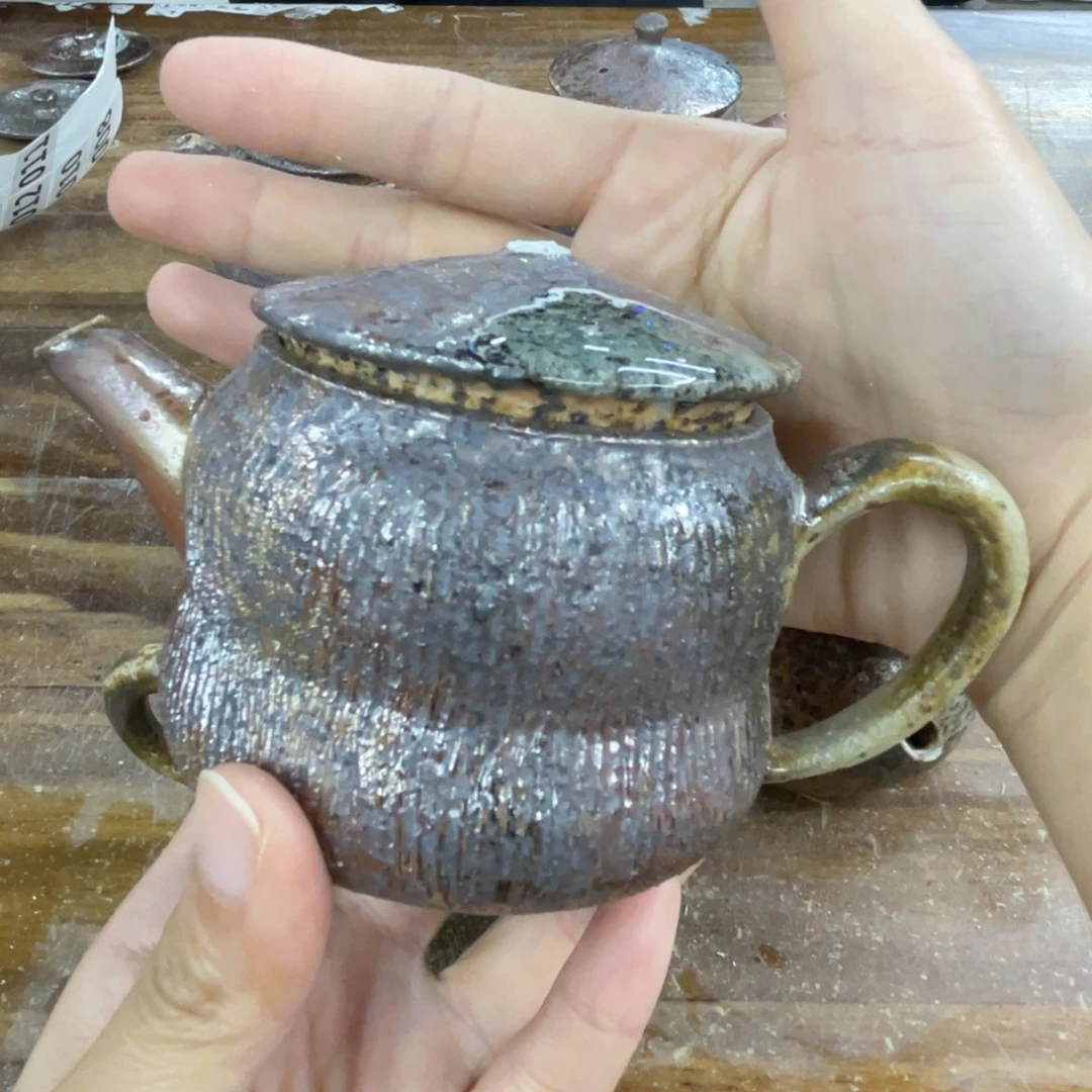 苏***尔茶壶柴烧柴烧茶壶瑕