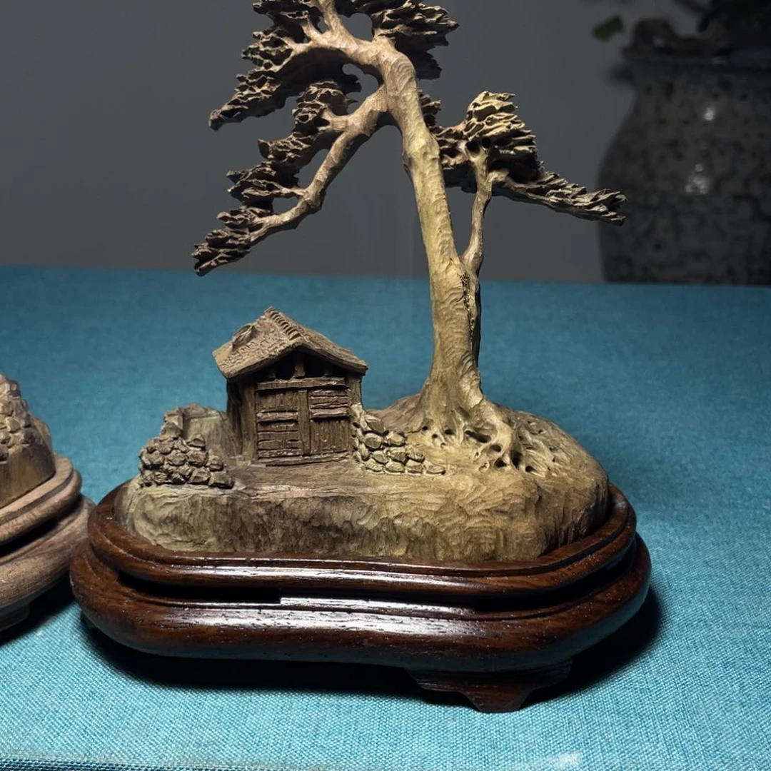 楠木u****9摆件工艺品香炉