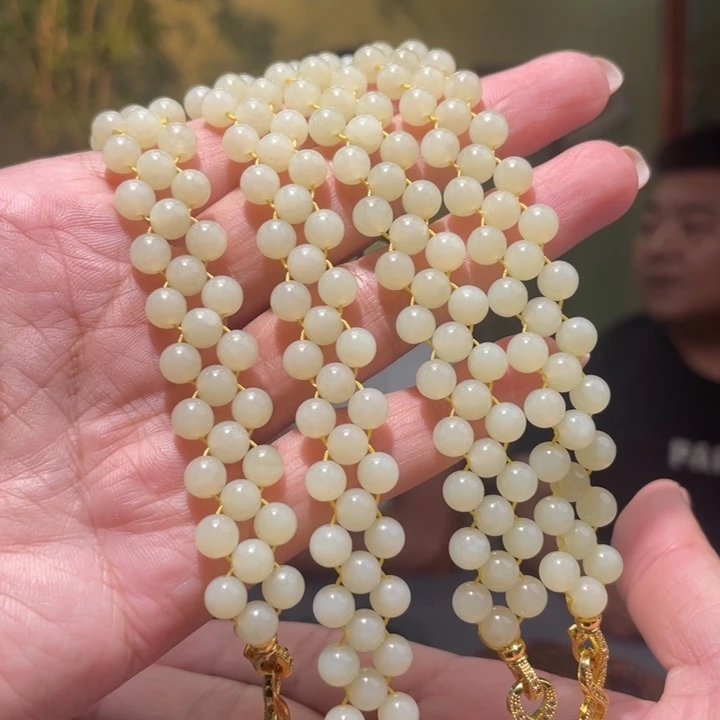 和田玉未镶嵌颈饰多样性发货，发其一