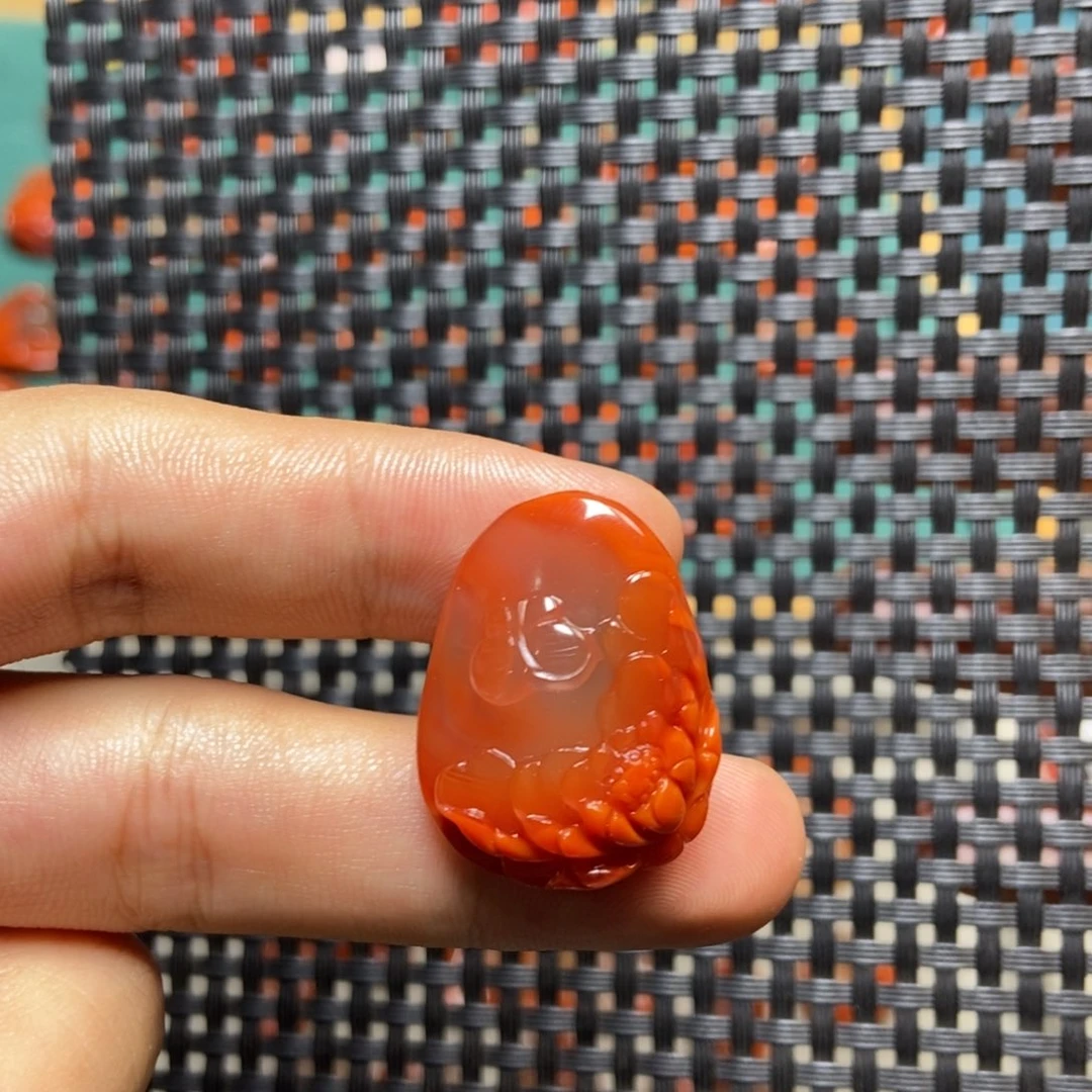吊坠(不含链)未镶嵌南红玛瑙