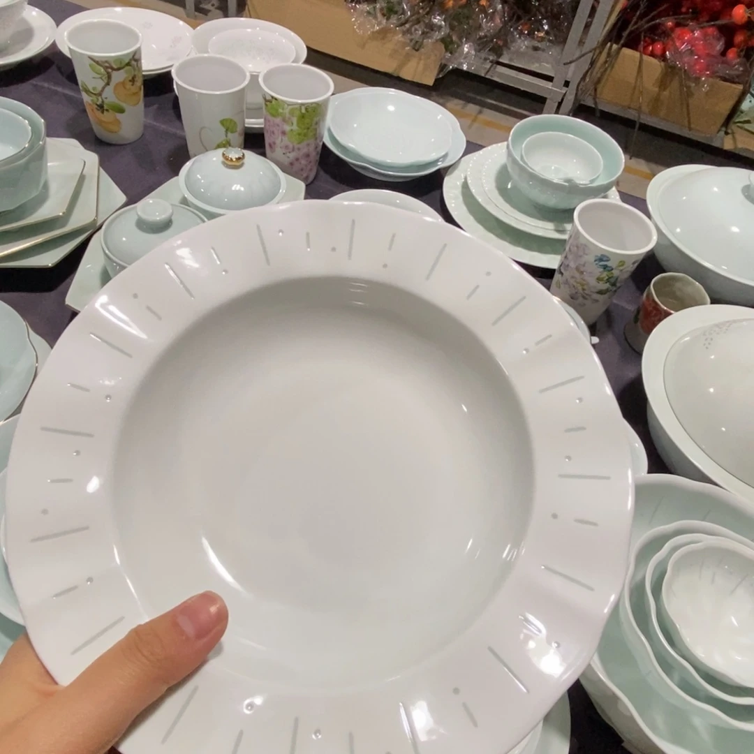 密胺流星雨八寸盘两个福利