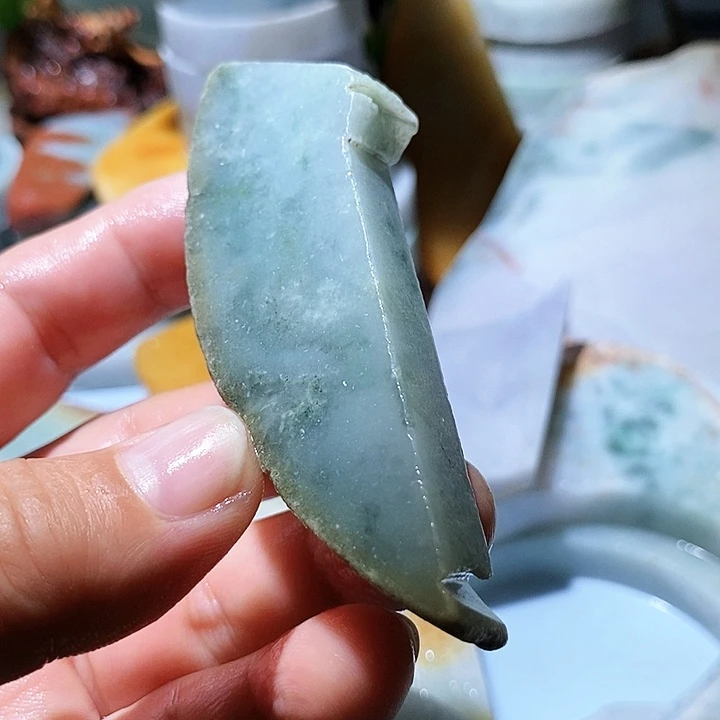 翡翠散珠边角料73