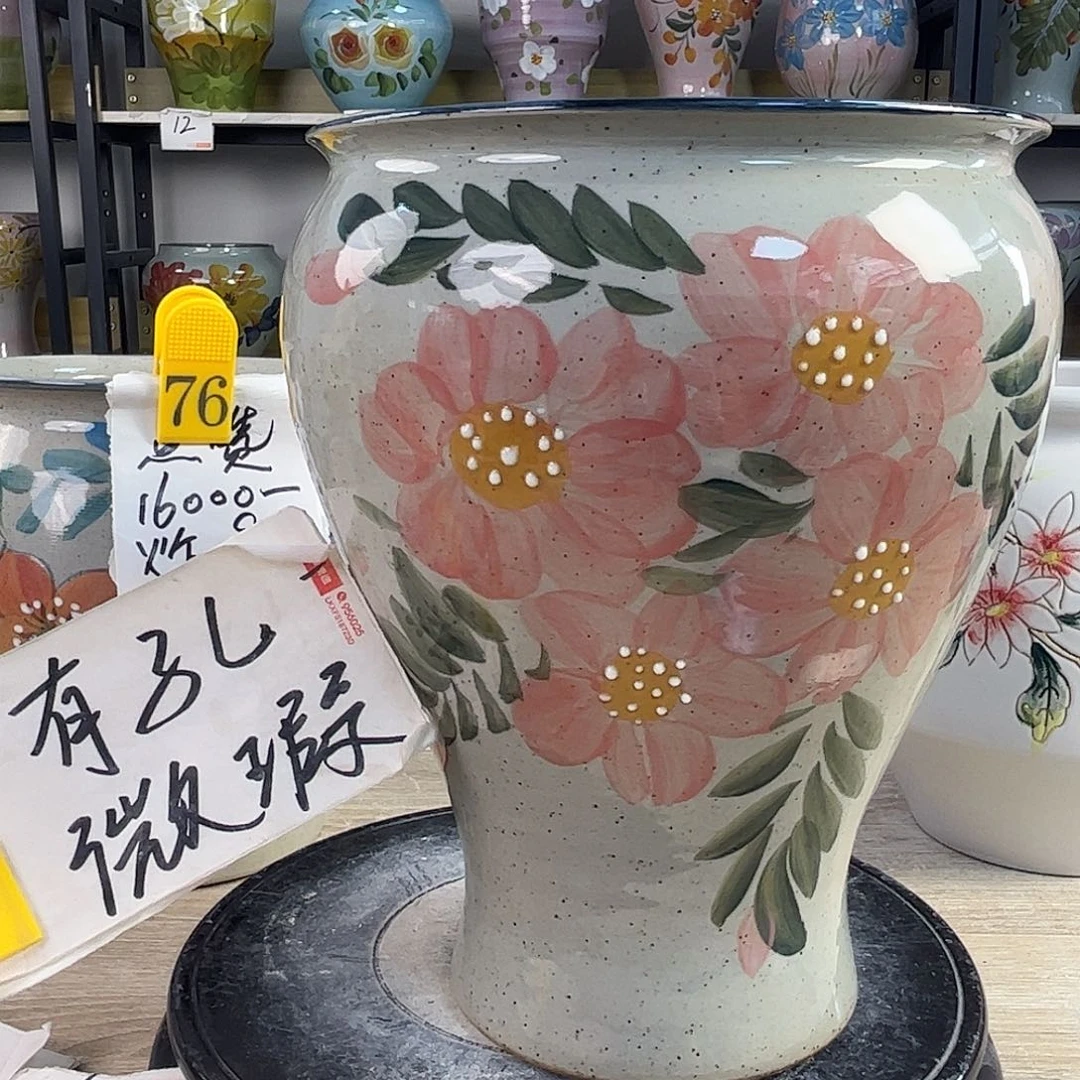 罐1tc景德镇陶瓷花盆