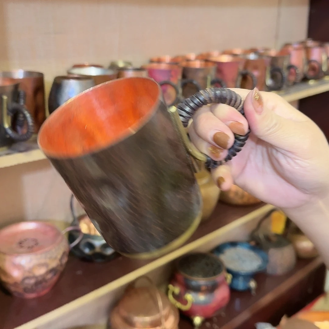 紫铜手工制作摆件