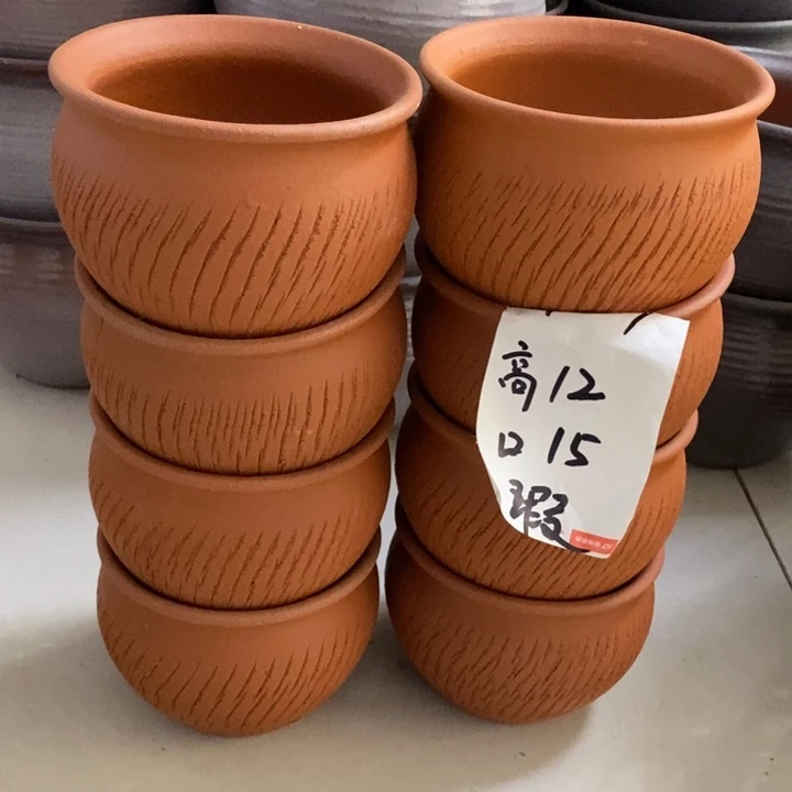 粗陶红陶绿植花盆207