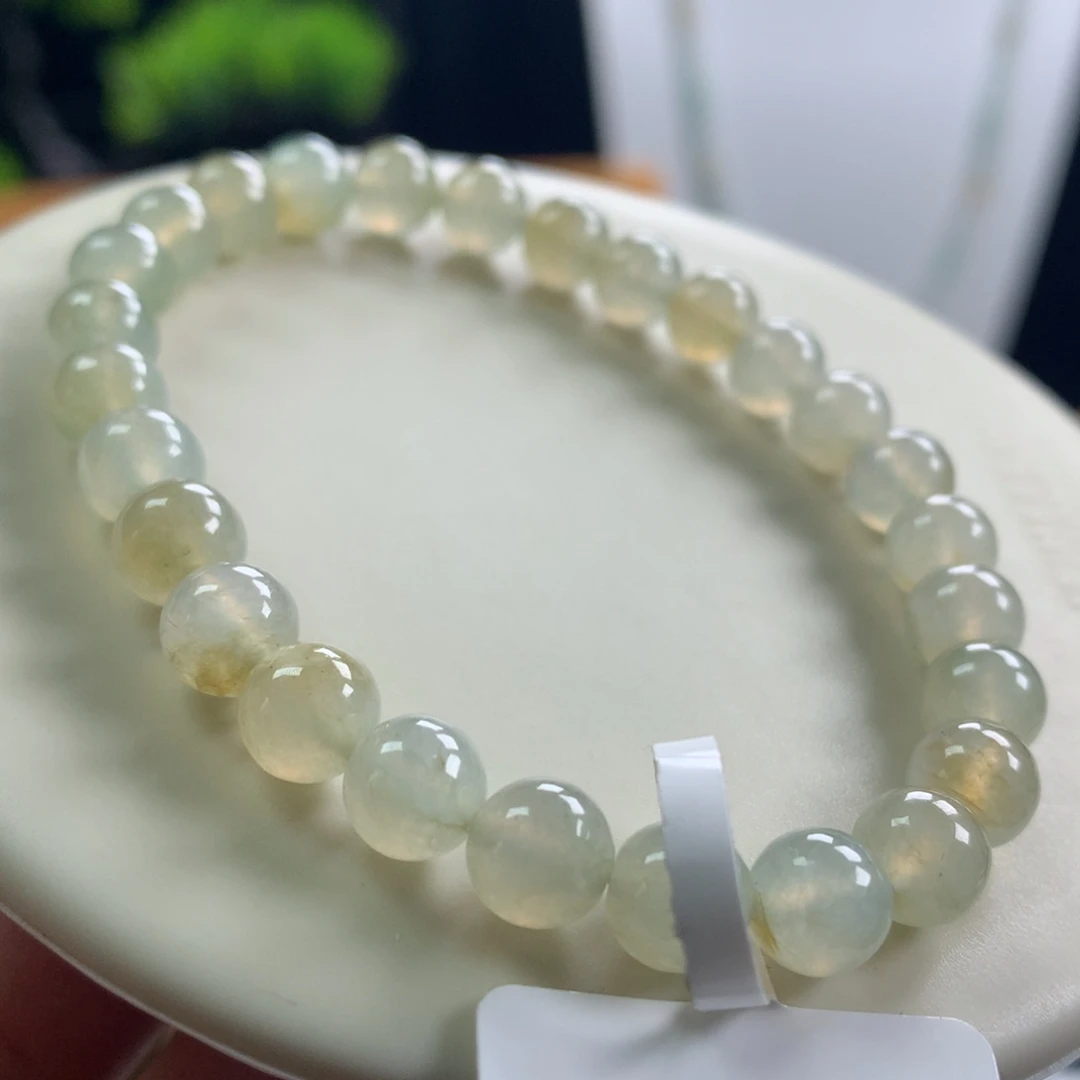翡翠未镶嵌手链卡7