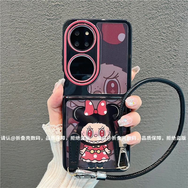 （华为系列)折叠奶油壳适用华为p50pocket/华为PocketS手机壳爆款