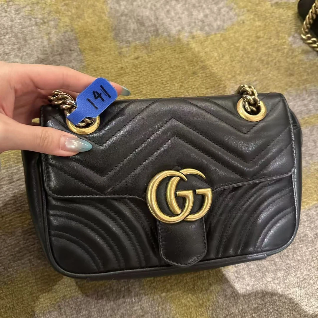 95新 GUCCI/古驰 141/二奢包包