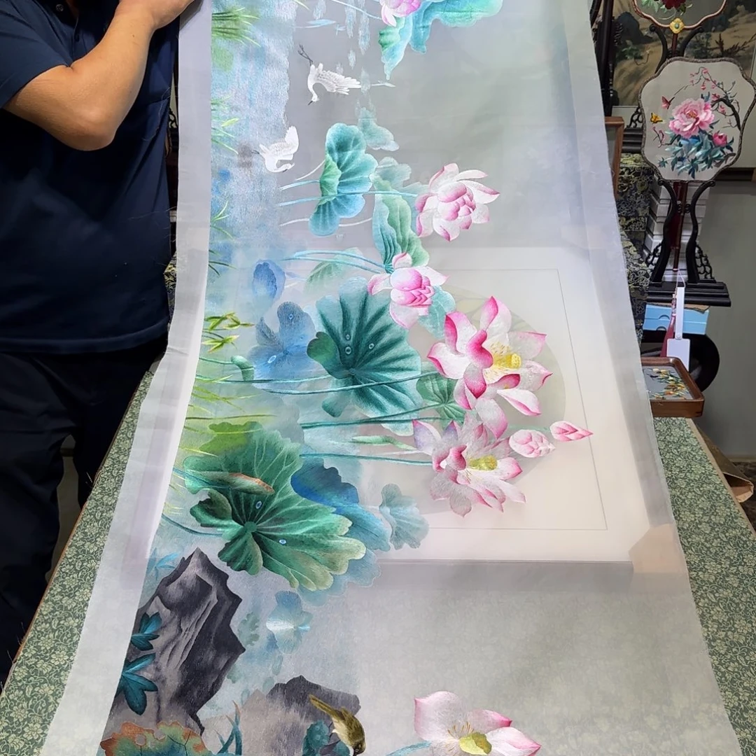 刺绣刺绣工艺精湛独特设计理念