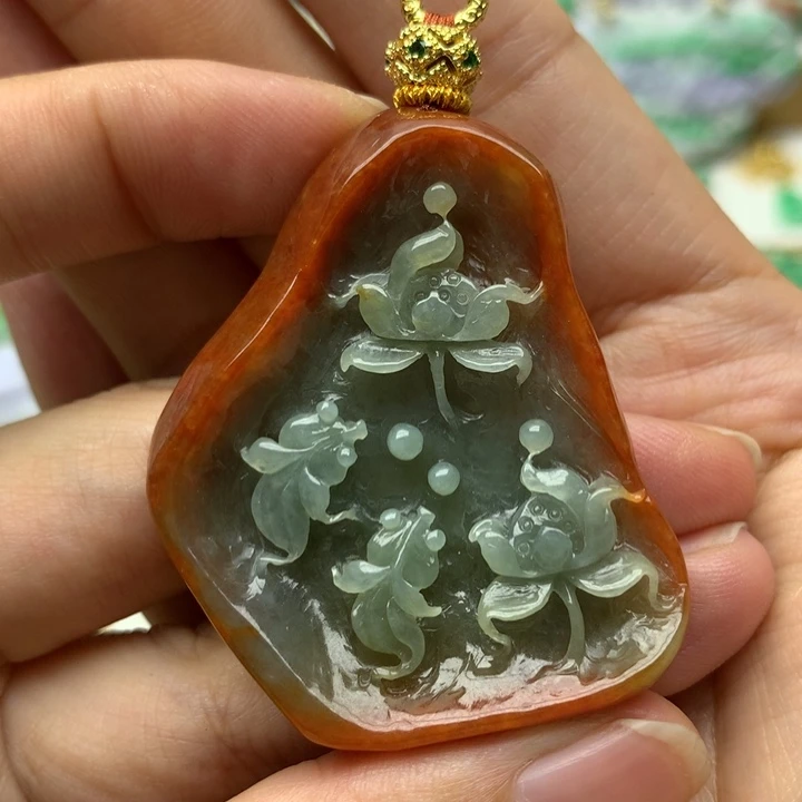 颈饰未镶嵌翡翠翡翠