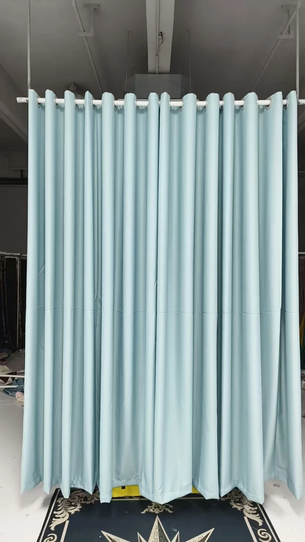 45成品窗帘清货宽5米对开高度2.5米