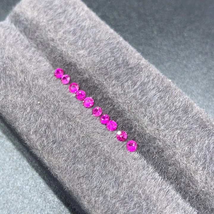 裸石红宝石?****10粒