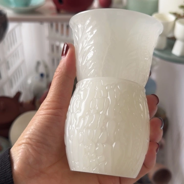 锦***婆微瑕陶瓷茶具茶杯茶壶