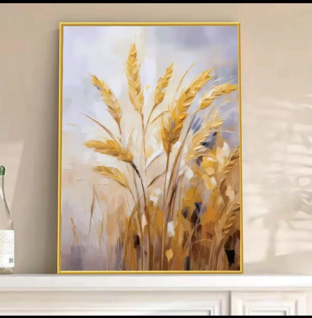 五谷丰登   客厅卧室玄关装饰画轻奢时尚创意简约