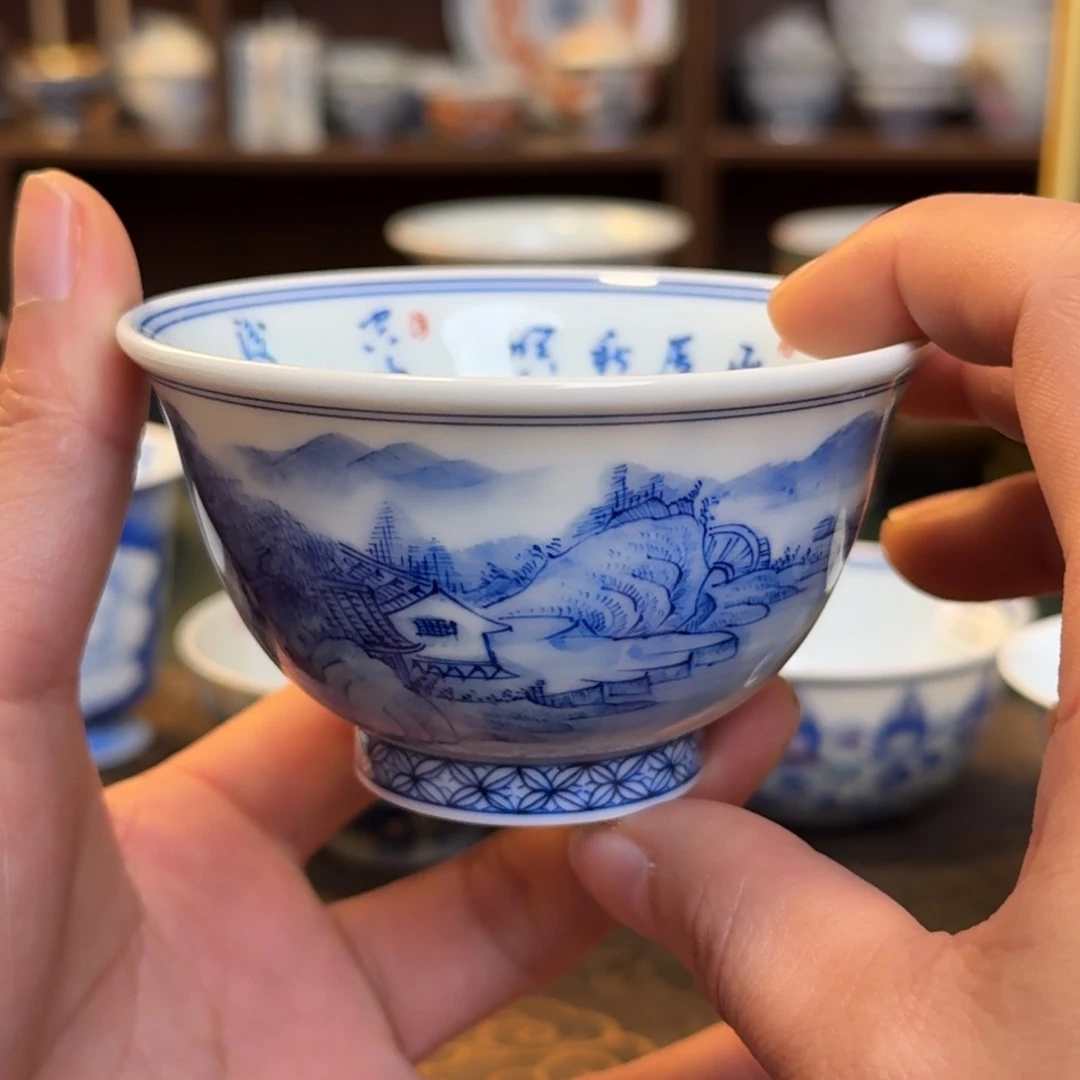 纯手工手绘陶瓷茶具